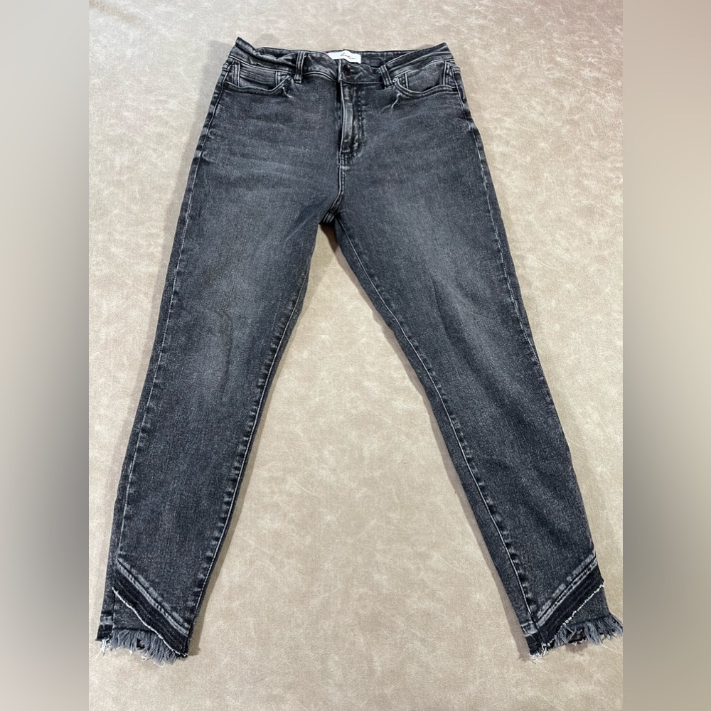 Kan Can Estilo Black Dark Wash Straight Women’s Jeans Size 11 X 29